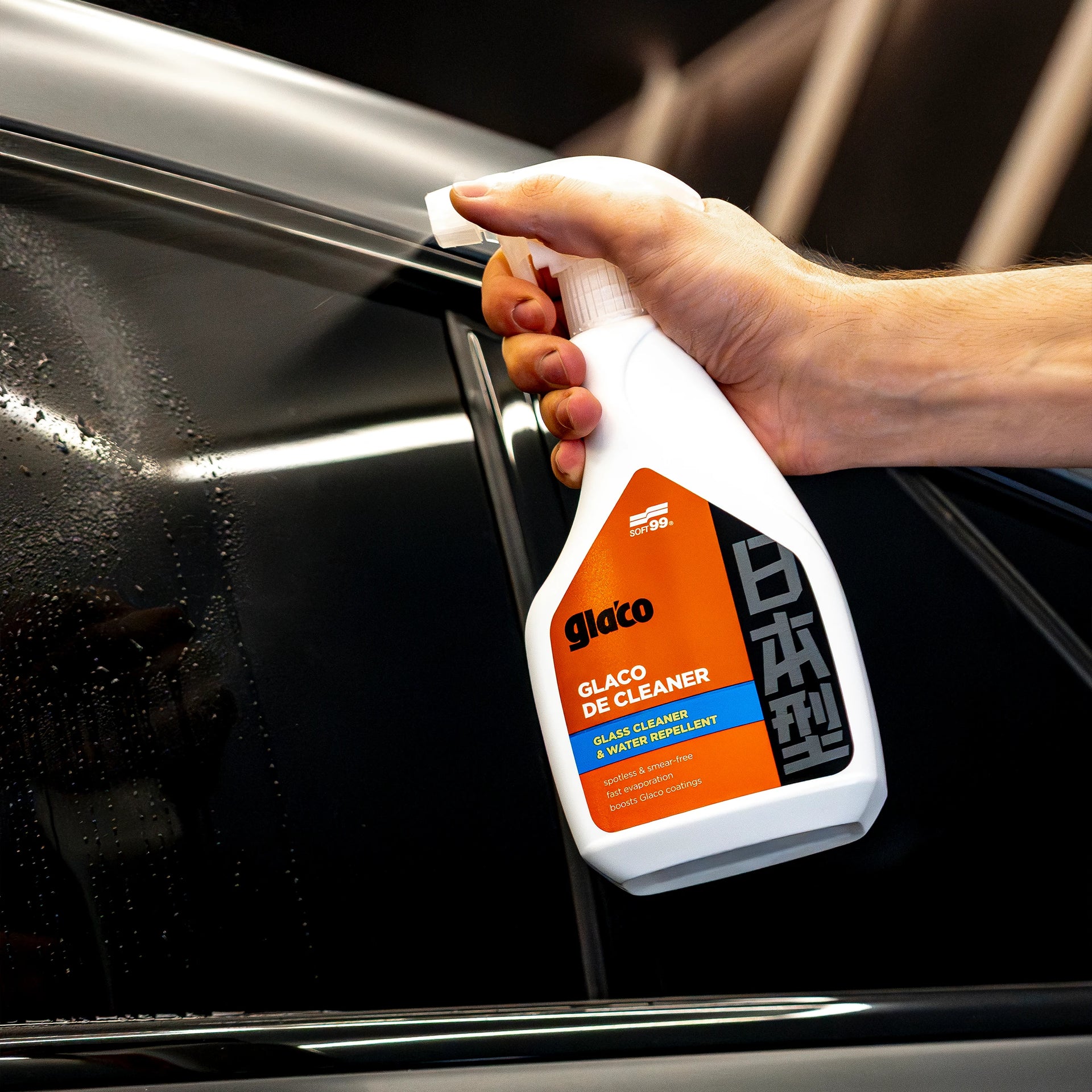 Glaco DX + Glaco De Cleaner 500ml + Armband DRIVE SAFE