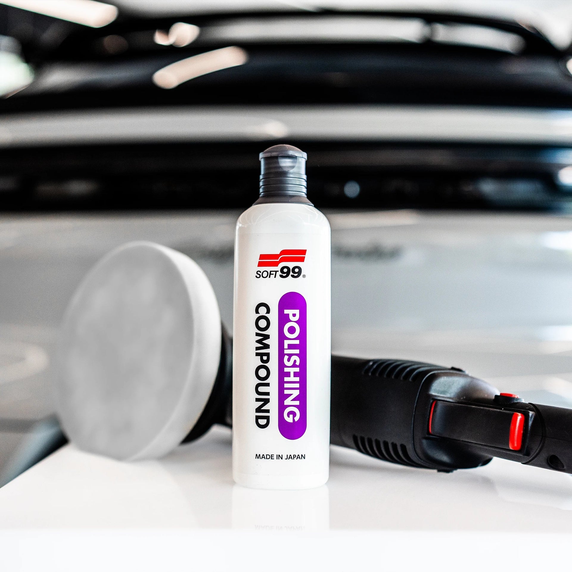 Lackkorrektur-Set, dreistufiges Polierpastensystem