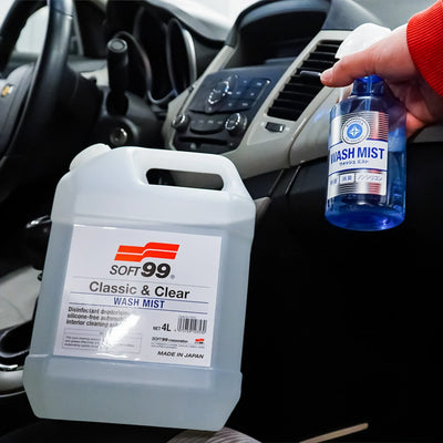 Wash Mist 4L und Wash Mist 0.3L, vielseitiger Innenreiniger