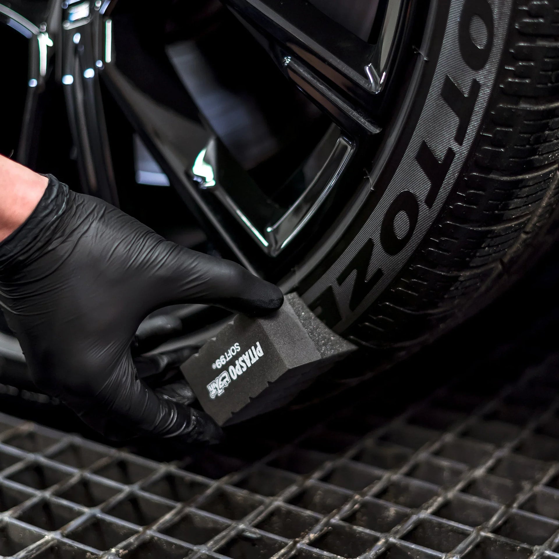 Pitaspo Tire Sponge, profilierter Reifenschwamm, 4 Stk.