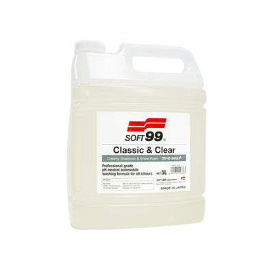 Classic & Clear Shampoo, Autoshampoo, 5 L