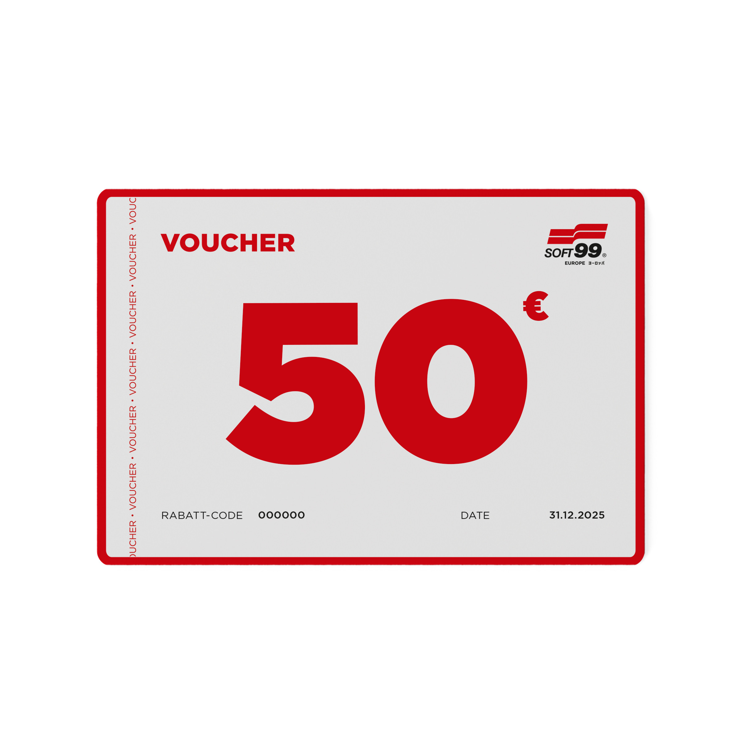 Soft99 Voucher, 50EUR/100Euro