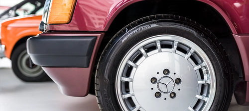 5 Stufen von Schwarz – Reifenpflegemittel von Soft99