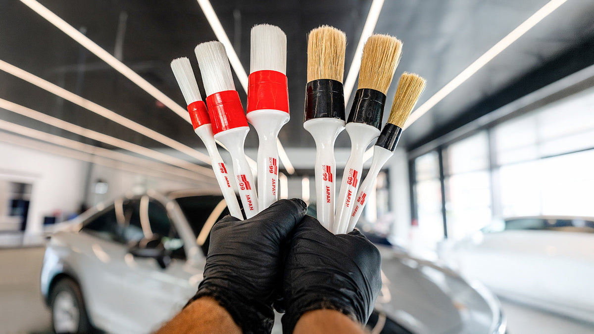 Detailing-Pinsel: Wozu dienen sie und wie verwendet man sie?