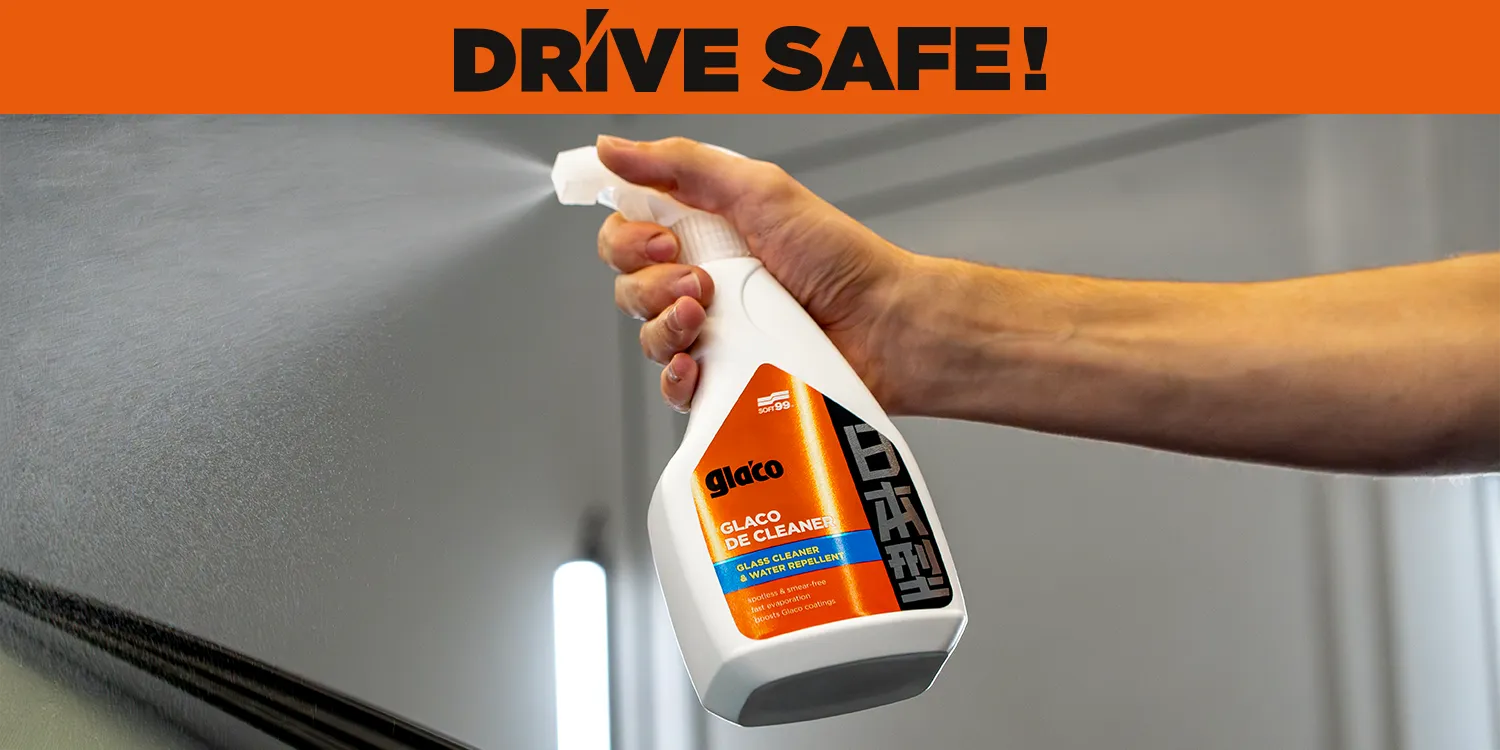 DRIVE SAFE: Neue Ausgabe von Glaco De Cleaner – ein Muss für die Glaspflege