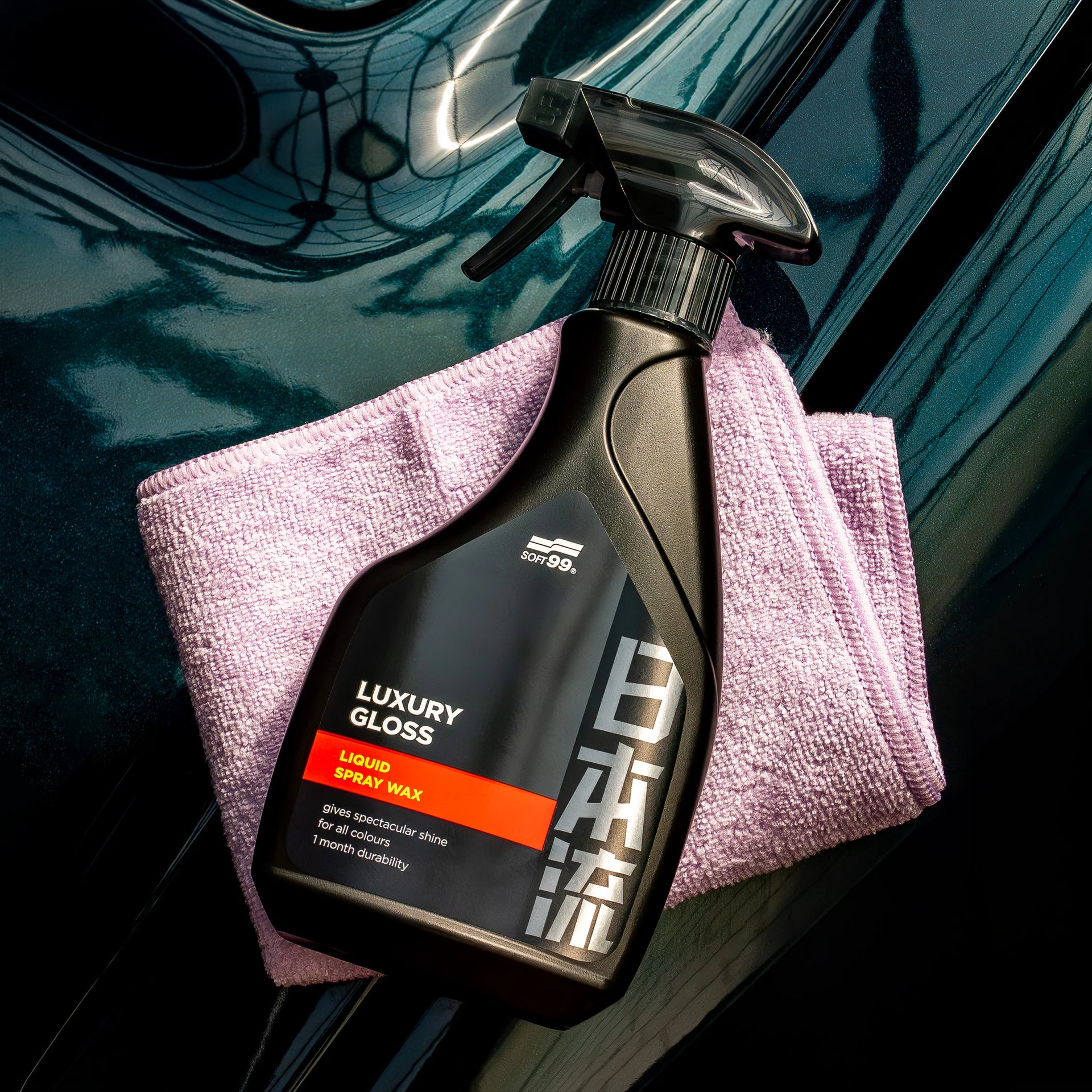 Luxury Gloss, flüssigwachs, quick detailer, 500 ml