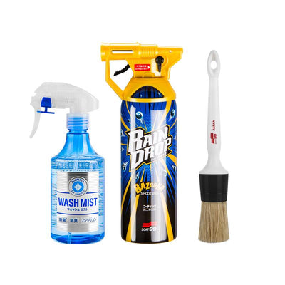 Detailing-Set zusammen mit Papa